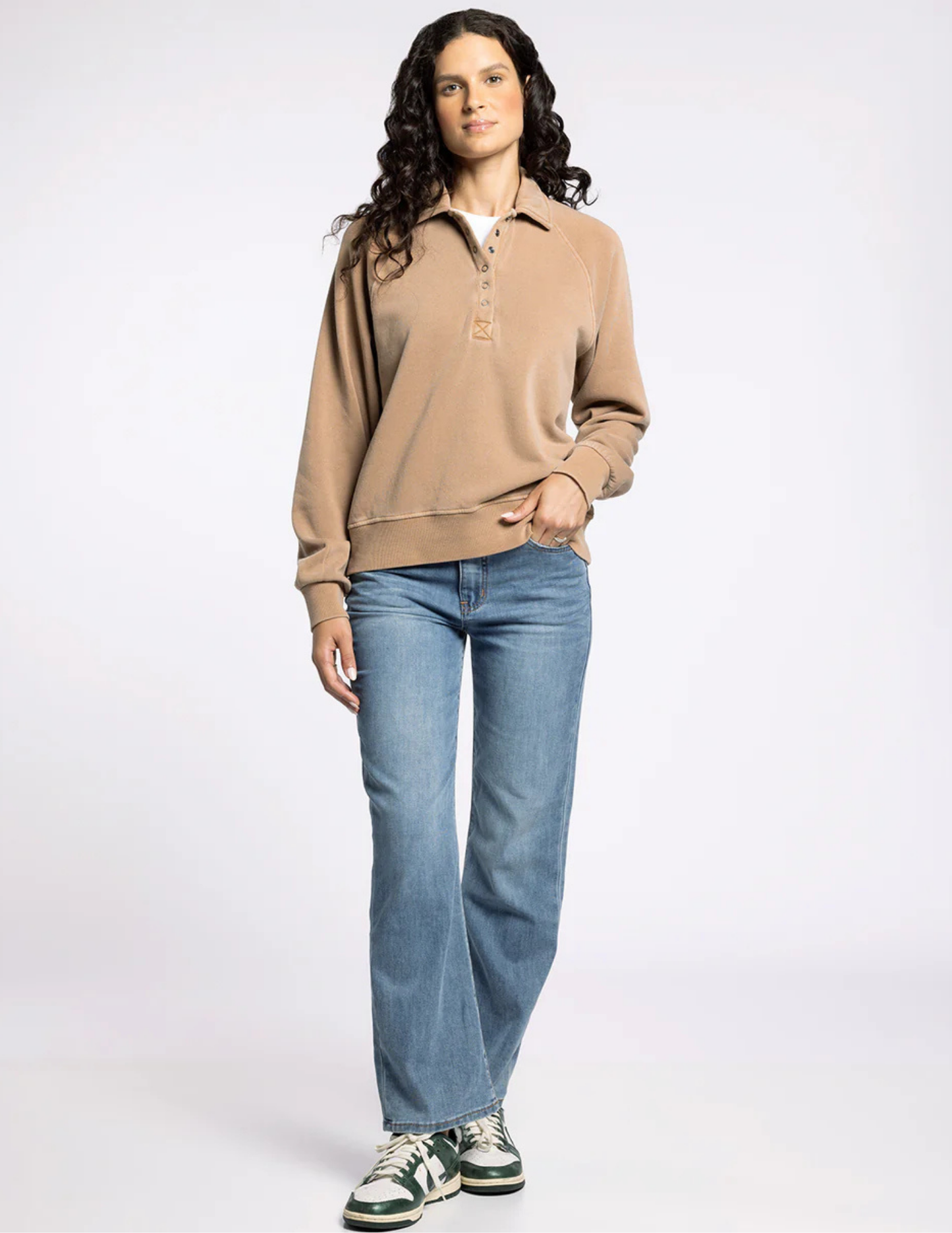 Priscilla Top- Light Umber