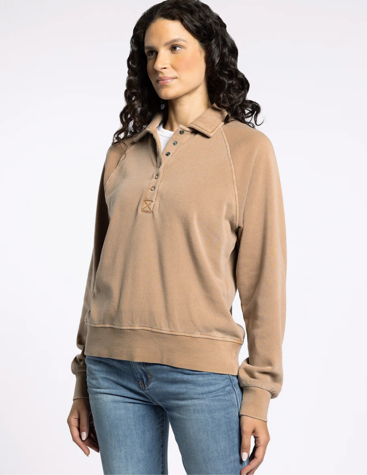 Priscilla Top- Light Umber