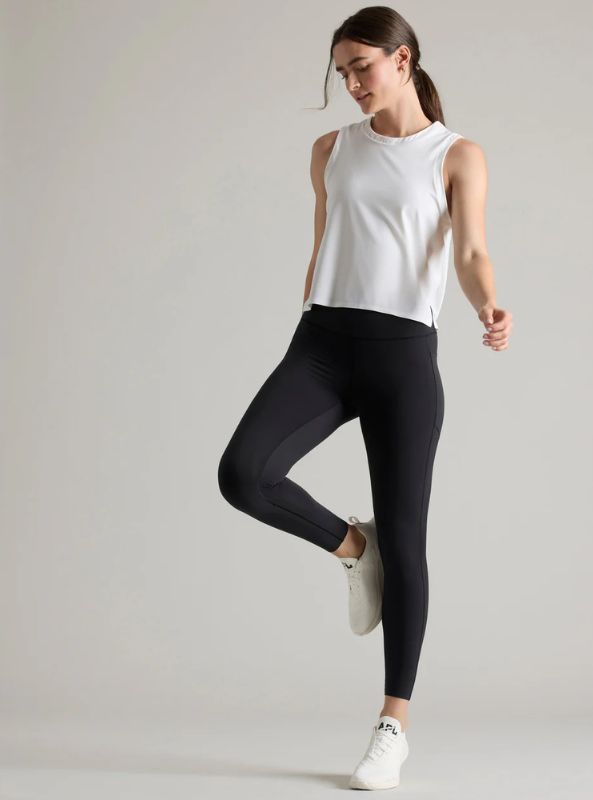 Rhone Apparel- Serene Tank- Snow White - Tres Chic Boutique