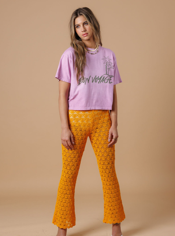 Bon Voyage Wide Boy Tee - Tres Chic Boutique
