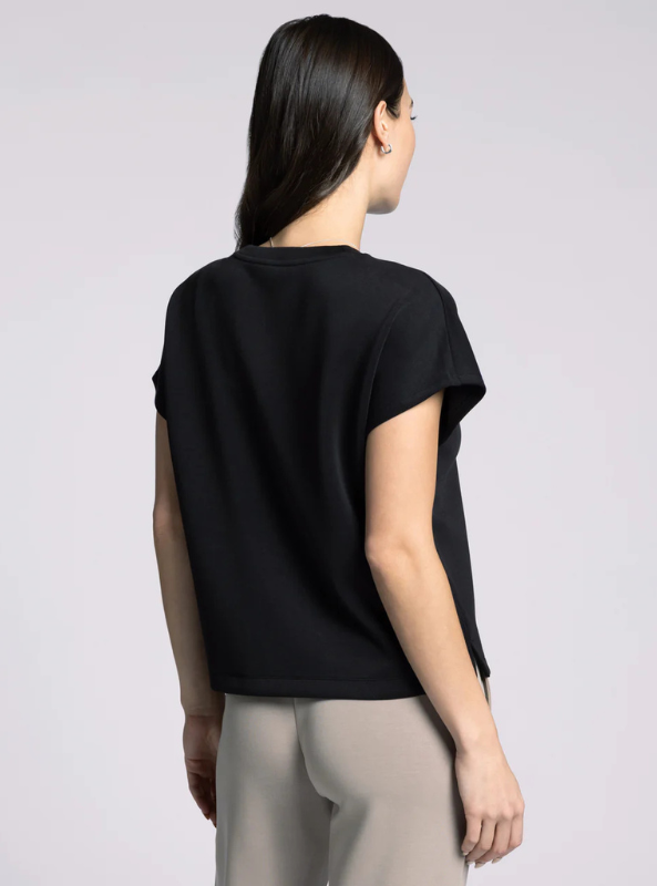 Gabriella Top- Black - Tres Chic Boutique