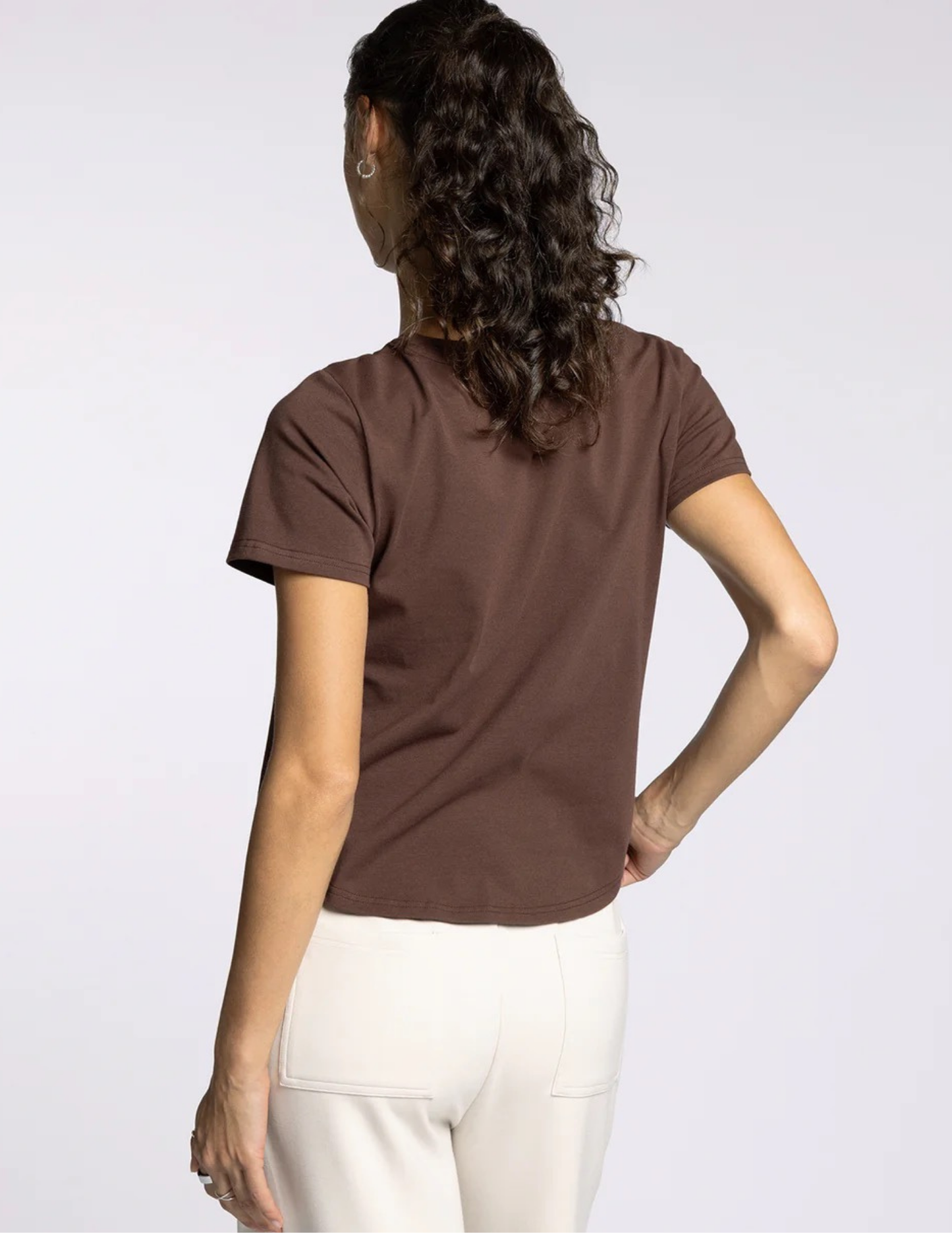 Tanya Tee- Dark Brown