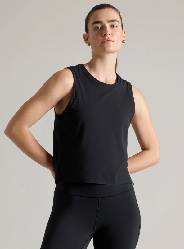 Rhone Apparel- Serene Tank- Black - Tres Chic Boutique