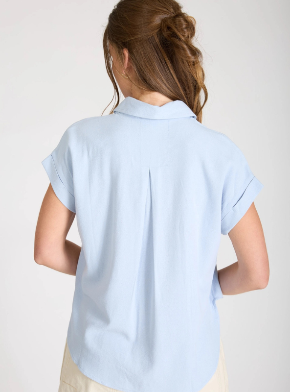 The Brighton Top- Blue