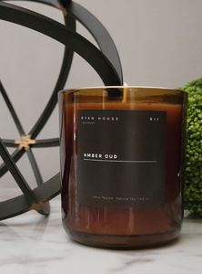 Amber Oud Candle