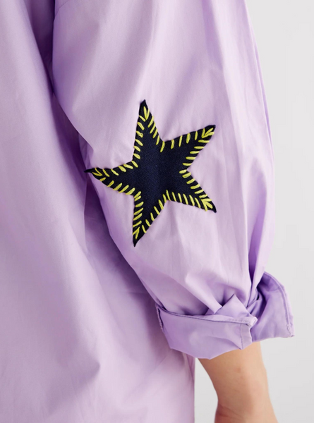Preppy Star Dress Lavender