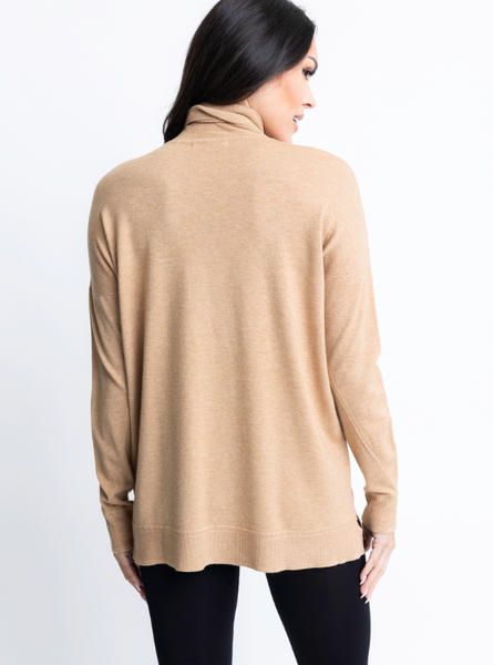 Turtleneck Sweater- Camel