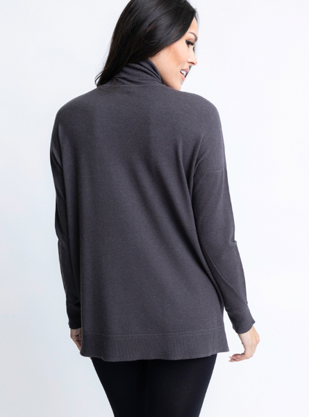 Turtleneck Sweater - Charcoal