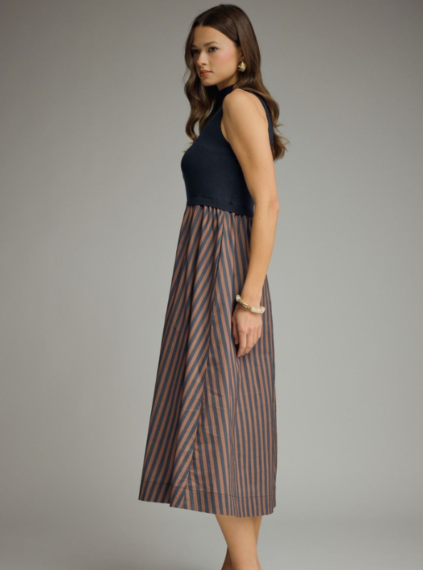 Sinclair Dress- Navy
