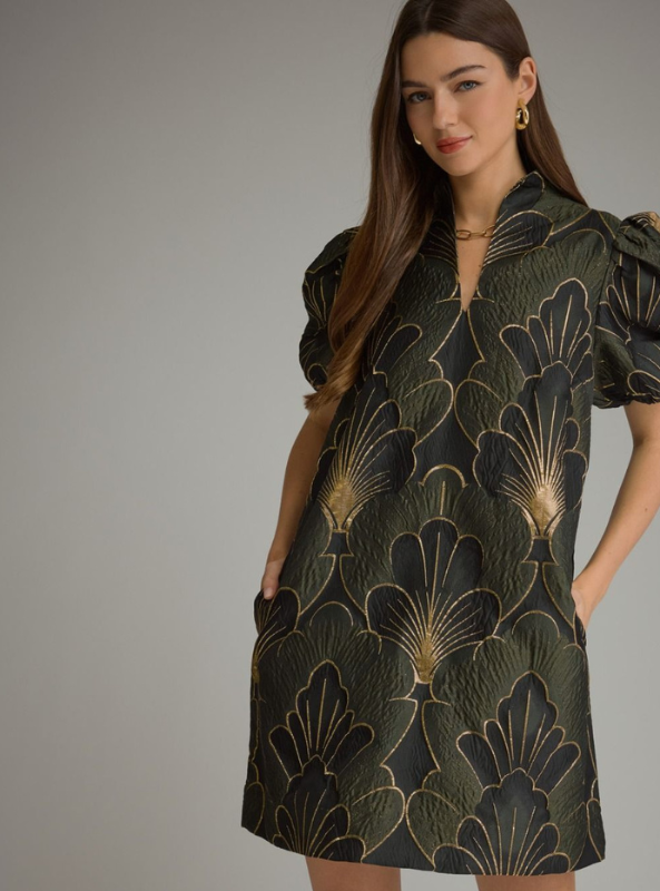The Astor Dress- Olive