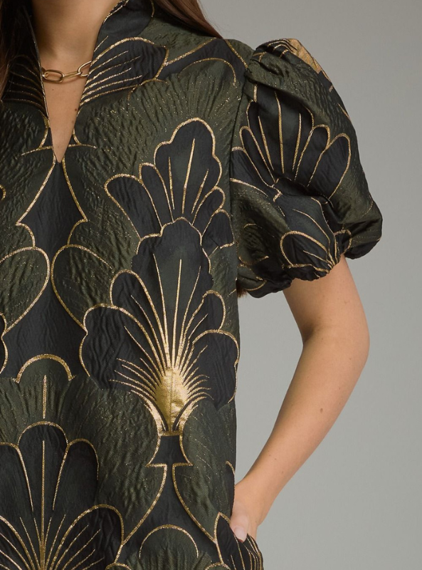The Astor Dress- Olive