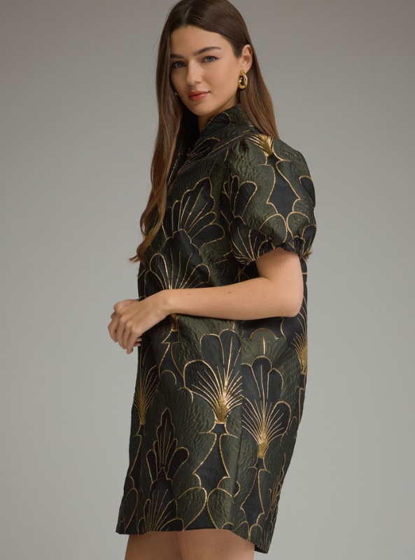 The Astor Dress- Olive