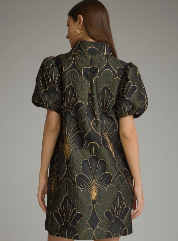 The Astor Dress- Olive