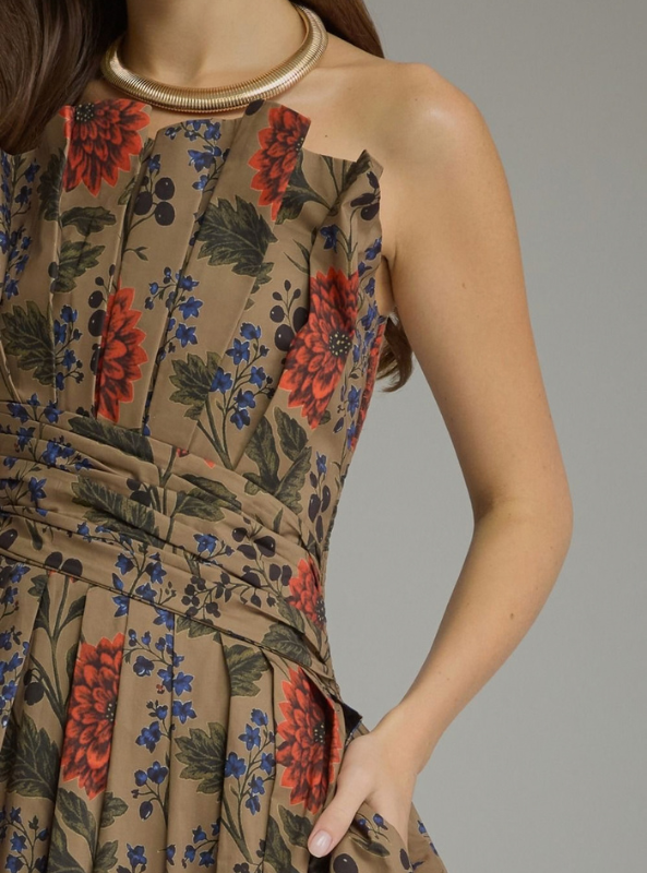 The Carmella Dress - Camel