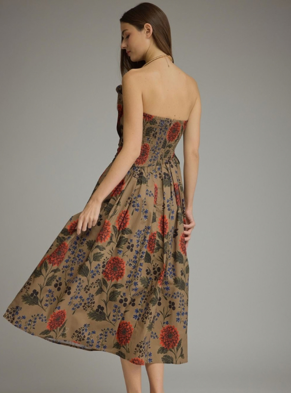The Carmella Dress - Camel