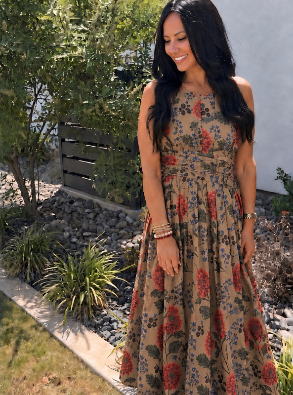 The Carmella Dress - Camel