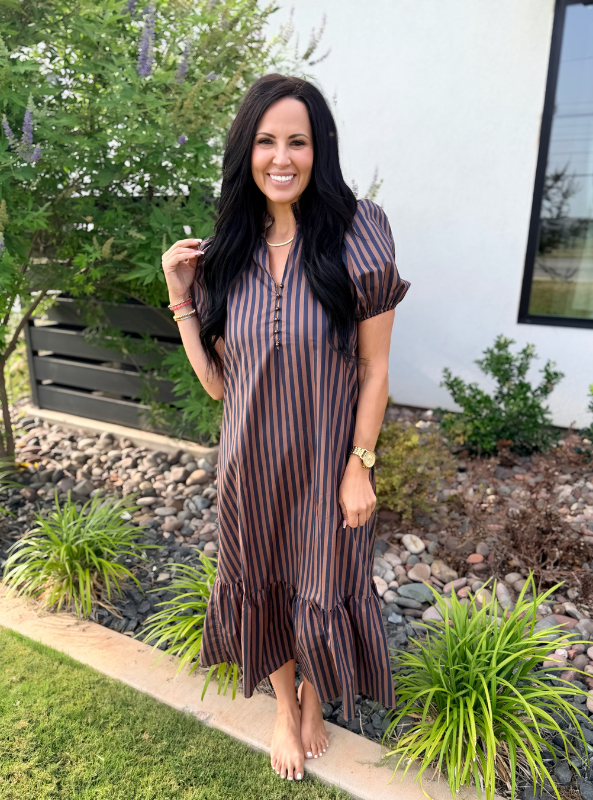 Pyper Fall Stripe Dress