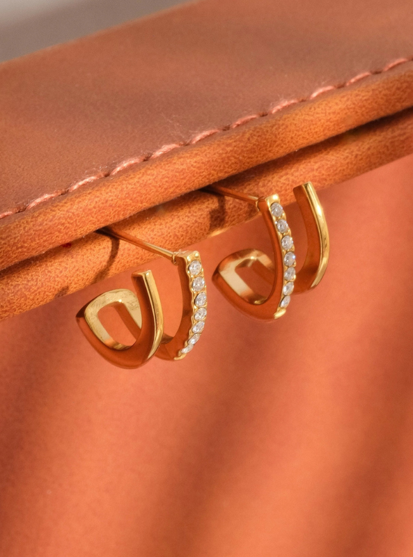 Dulce Double Hoop Earrings