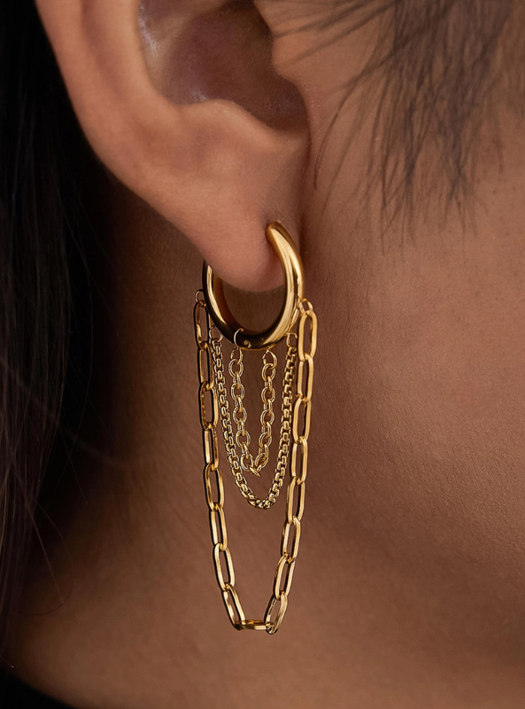 Vianne Multi Chain Hoop