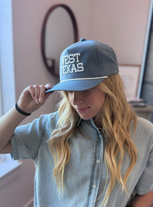 West Texas Cap-Denim Blue