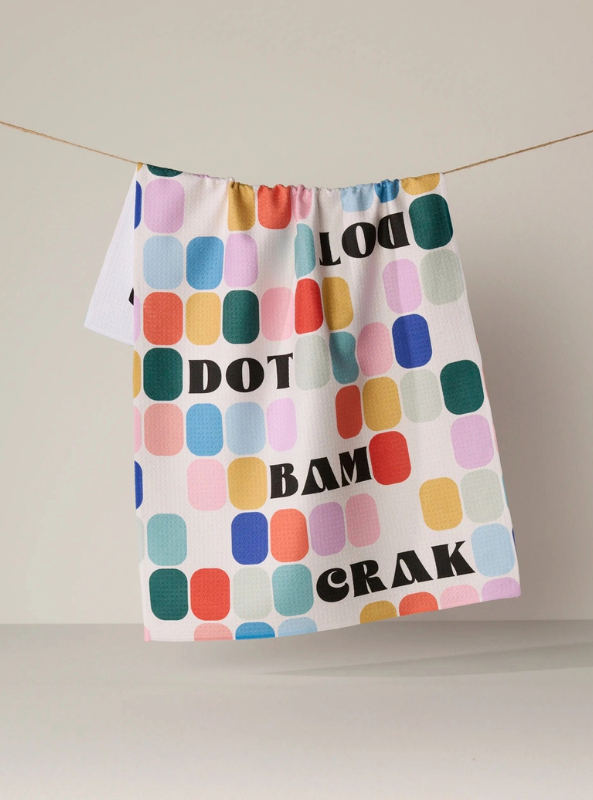 Geometry Tea Towels-Variety Of Patterns and Colors