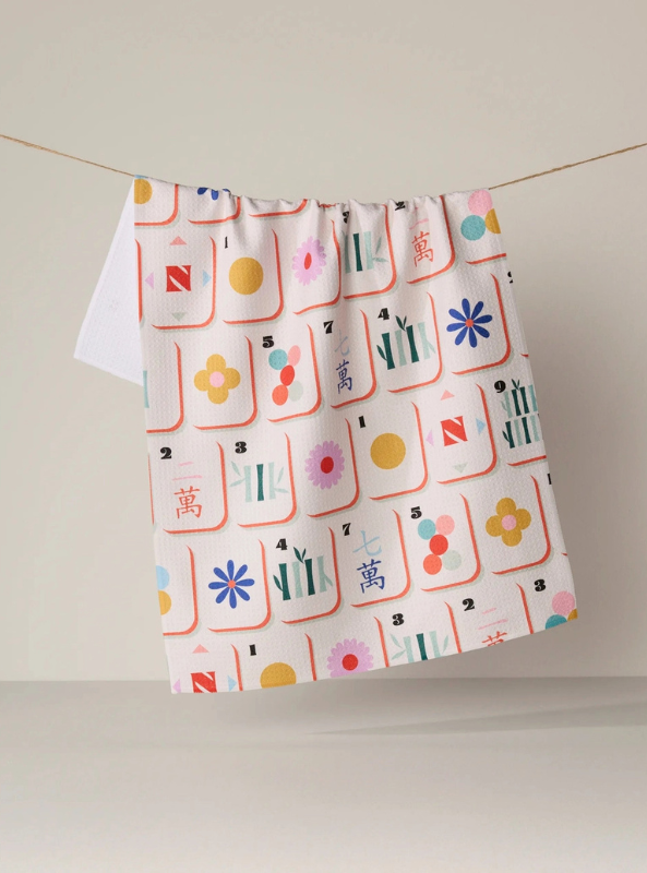Geometry Tea Towels-Variety Of Patterns and Colors
