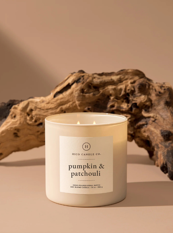 Hico Candle Co. - Pumpkin & Patchouli - 14oz. Candle