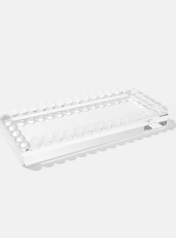 Large Bubble Lucite Tray