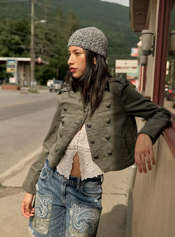 Free People Ryland Band Jacket - Laurel Canyon