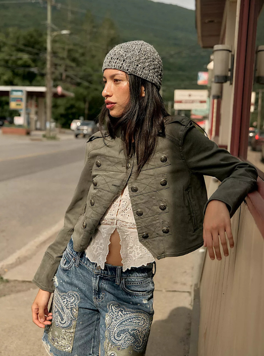 Free People Ryland Band Jacket - Laurel Canyon