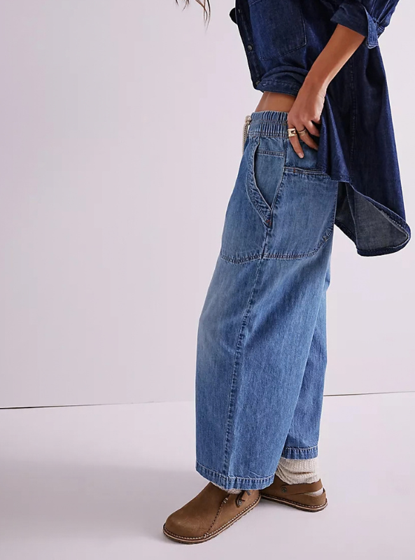 Free People | We The Free Easy Peasy Pull-On Jeans-No Problem