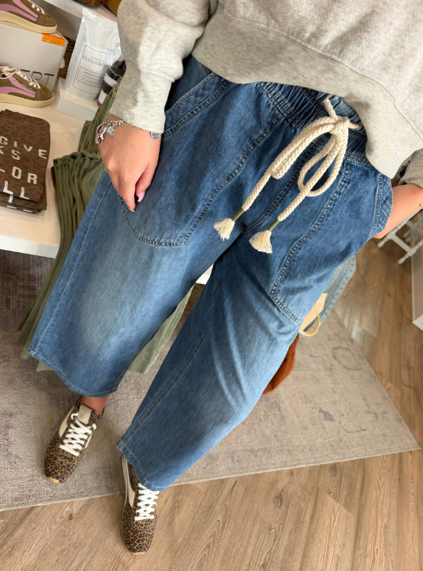Free People | We The Free Easy Peasy Pull-On Jeans-No Problem