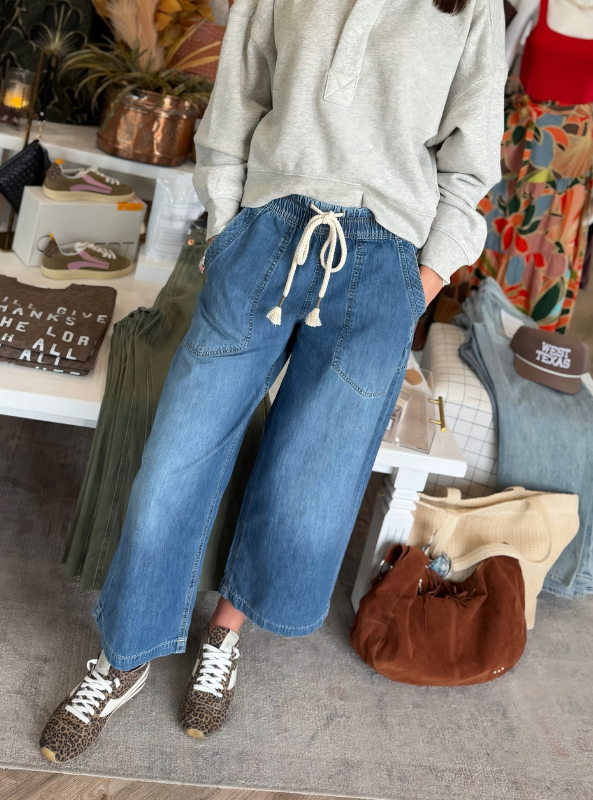 Free People | We The Free Easy Peasy Pull-On Jeans-No Problem