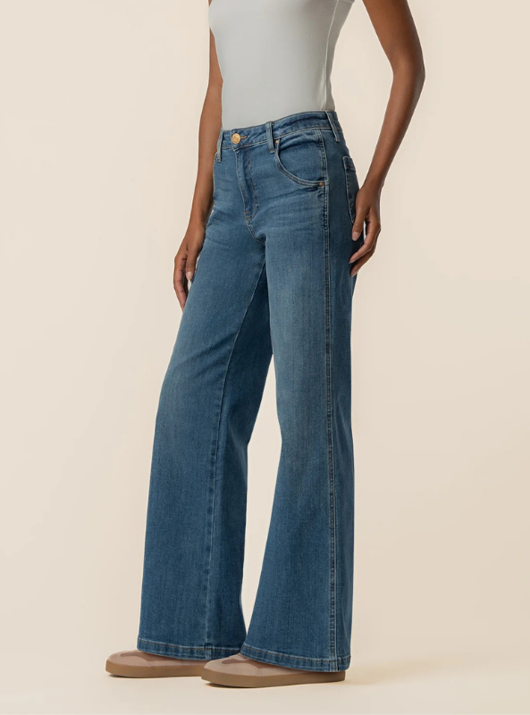 Jean High Rise Wide Leg- Incandescent