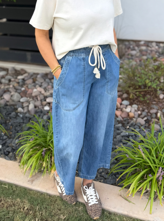Free People | We The Free Easy Peasy Pull-On Jeans-No Problem