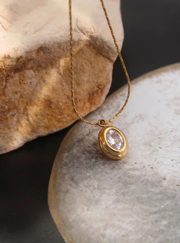 Cornelia Gemstone Necklace