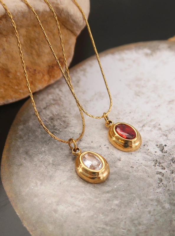 Cornelia Gemstone Necklace
