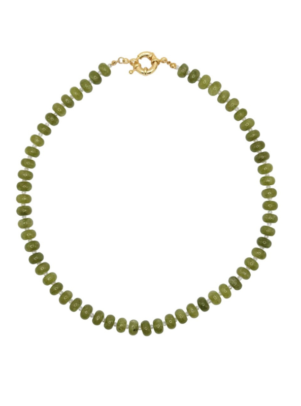 Fern Green Gemstone Necklace