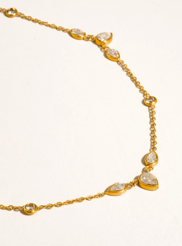 Elarae Teardrop Necklace