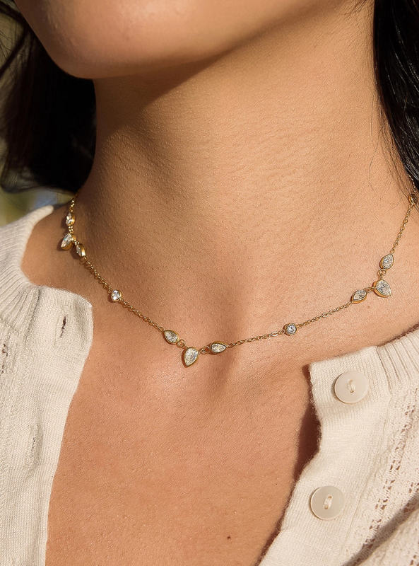Elarae Teardrop Necklace