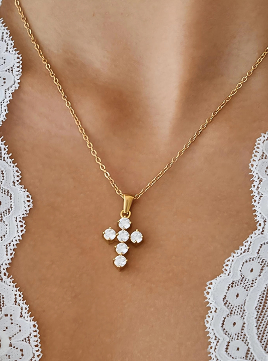 Raimon Dainty Cross Necklace