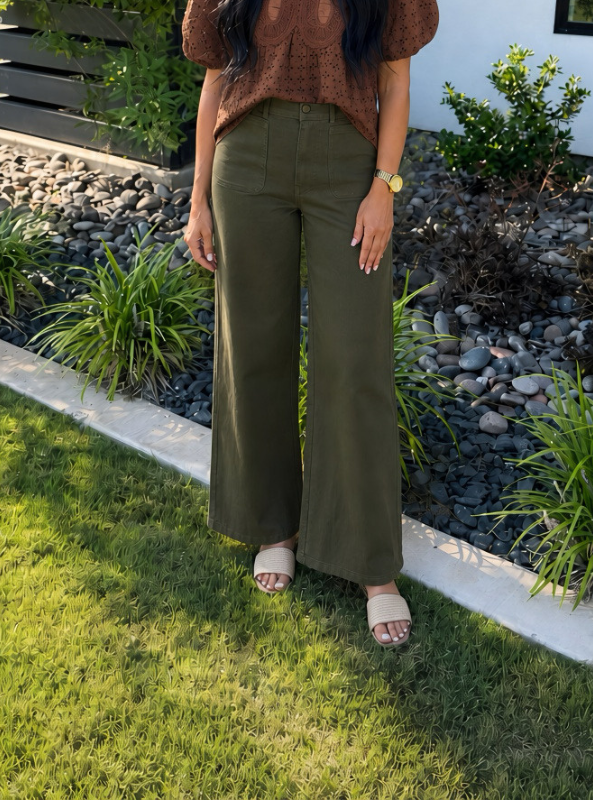 The Beckett Pant- Olive