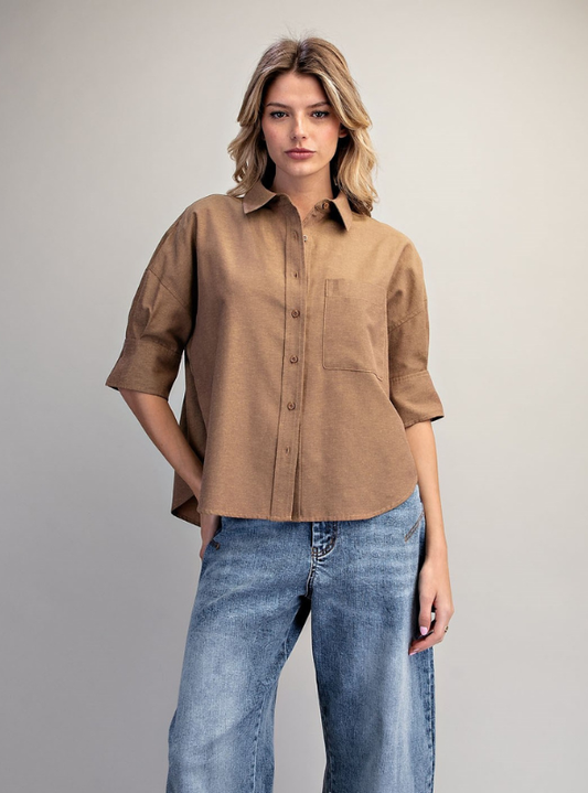 Hadley Button Down SS Shirt