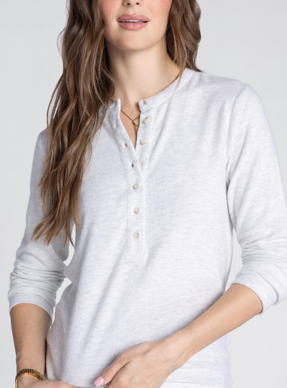 Taryn Top - Heather Grey