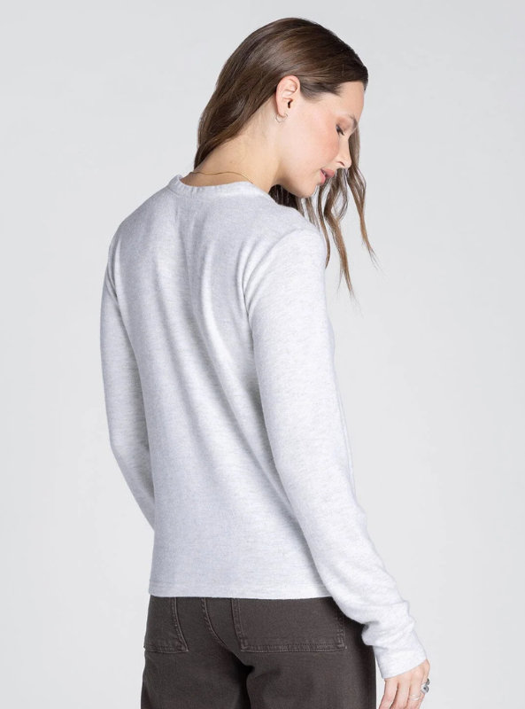 Taryn Top - Heather Grey