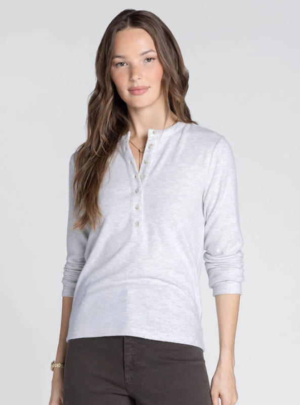 Taryn Top - Heather Grey