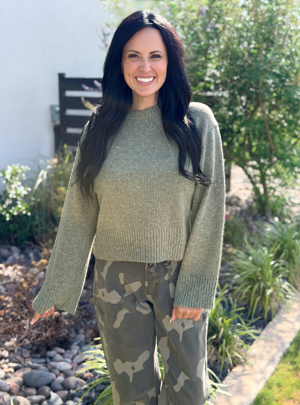 Autumn Olive Sweater