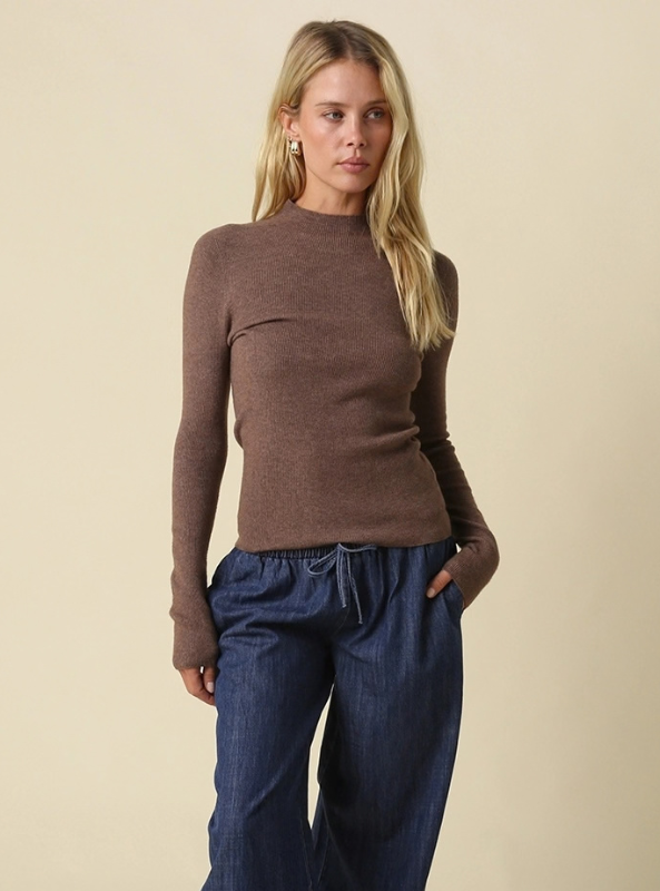 Romy Mock Neck Sweater
