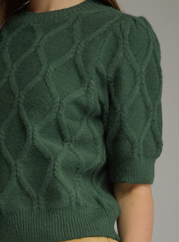 The Baylor Sweater- Pine