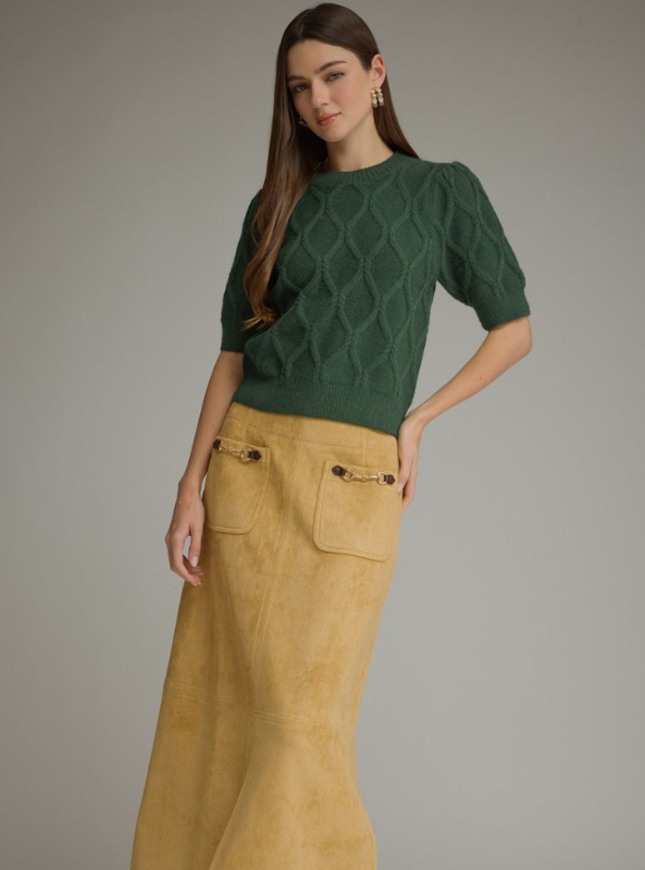 The Baylor Sweater- Pine